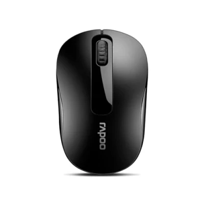 Immagine di Rapoo M10 Plus, Mouse Ottico Wireless 2.4 GHz, ambidestro, 2D, 1000 dpi,ricevitore Nano USBcompatibile con Windows e Mac OS batteria 12 mesi. 17298 nero