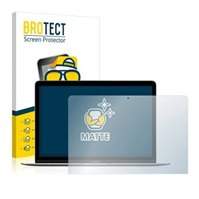 Immagine di brotect Pellicola Protettiva Opaca per Apple MacBook Retina 12&quot; 2017 Anti Riflesso (2 Pezzi)