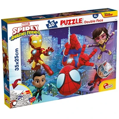 Immagine di Lisciani Giochi Marvel Puzzle DF M Plus 48 Spidey, 99610