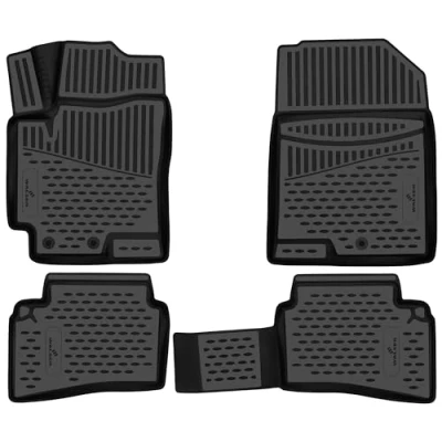 Immagine di WALSER Tappetini in gomma per auto XTR su misura compatibile con Kia Stonic (YB) 07/2017 Oggi