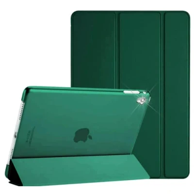 Immagine di Custodia per Apple iPad Pro 9.7 Generation magnetica in pelle 9.7, adatta al modello A1673 / A1674 (verde smeraldo)