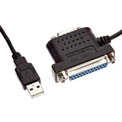 Immagine di PremiumCord Cavo USB seriale e Parallelo, Trasmissione ad Alta velocità Fino a 230400 Bit/s, di parallela 1,5 MB/s