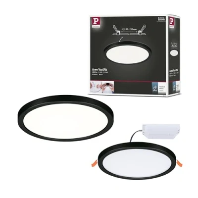 Immagine di Paulmann 79963 Areo VariFit Lampada LED da incasso (monocolore) 13 W Nero