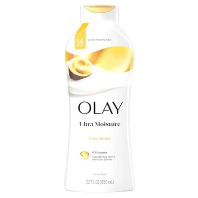 Immagine di Olay Bagnoschiuma Ultra Moisture 22 oz (650 ml) … (burro di karitè)