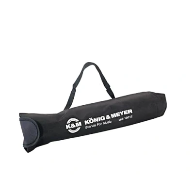 Immagine di K&amp;M 10012 Sacca nera per leggii in nylon, antistrappo ed impermeabile 100/1, 10062 e 10065