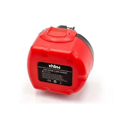 Immagine di vhbw batteria compatibile con Bosch GSR 9.6V, PSR 960 utensile elettrico (1500 mAh, NiMH, 9,6 V)