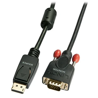 Immagine di LINDY CAVO DISPLAYPORT/ VGA 2M