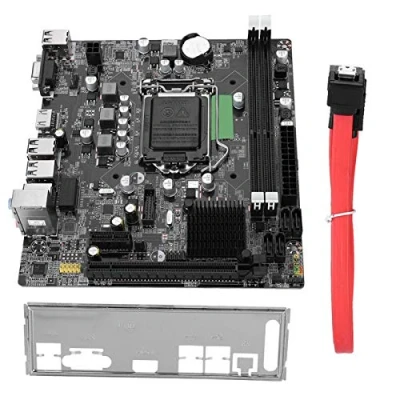 Immagine di Scheda Madre del Computer Desktop, LGA 1155 Usb3.0 SATA Mainboard DDR3 SATA3.0 High Speed ​​Hard Disk Interface Memory Nuclear HDMI HD Graphics For Intel B75 19x17x4cm / 7.5x6.7x1.6in