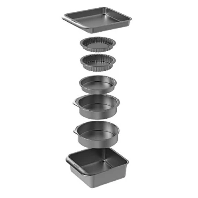 Immagine di MasterClass Baking Moulds Set Smart Space 7 Piece Standard non stick coating