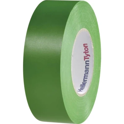 Immagine di HellermannTyton HelaTape Flex 15 710 00154 Nastro isolante Verde (L x L) 20 m 19 mm 1 pz.