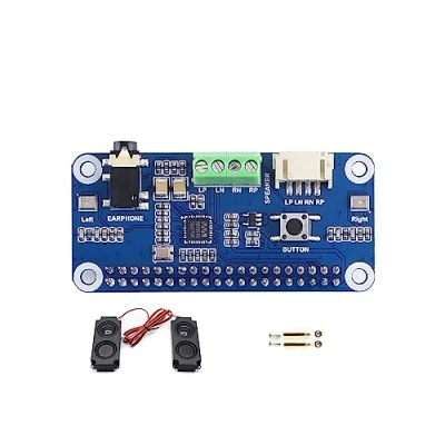 Immagine di Coolwell WM8960 Audio Module Hi Fi Sound Card HAT for Raspberry Pi 4B+ 4B 3B+ 3B 2B+ Zero W WH 2W Stereo CODEC Play/Record