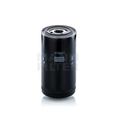 Immagine di MANN FILTER W 950/17 Filtro olio 1 12 UNF 1B con una valvola blocco arretramento ad avvitamento