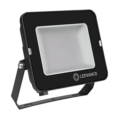 Immagine di Ledvance Faro LED compatto nero 50 W 4500 lm 100D 830 bianco caldo IP65 simmetrico