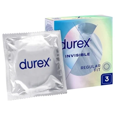 Immagine di Durex Invisible Extra Sottile Sensitive 3 Pack