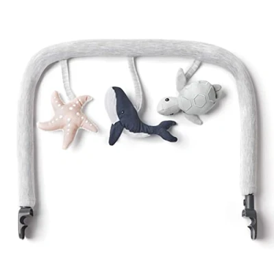 Immagine di Ergobaby Arco giochi Evolve Bouncer, accessorio per l&#039;altalena 3 in 1 neonati dalla nascita, Ocean Wonders