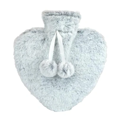 Immagine di A2Z Acqua Calda Bottiglia 800 ML Cuore Sagomato Hot Bottle AZ9430 Grey