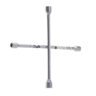 Immagine di VOREL 57000 Chiave a croce per auto Four way rim wrench acciaio al carbonio 17, 19, 22, 13/16 inch (20.6 mm)