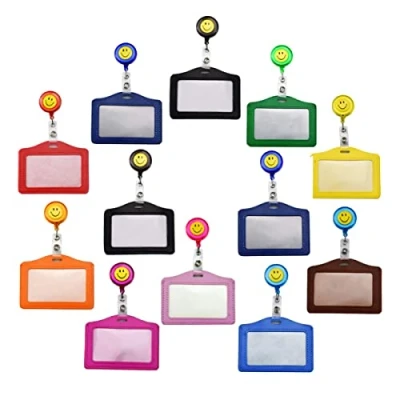 Immagine di 20 Pezzi Bobine di Badge Retrattile,Biluer Porta Retractable Reel Clip con Carta D’Identità Bobina 10 Colori ID Card Holder per Attività Commerciali, Uffici, Carte D&#039;identità