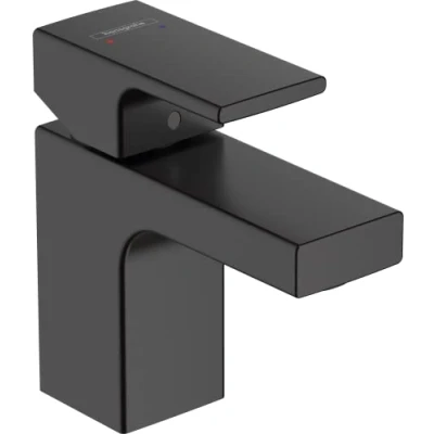 Immagine di hansgrohe Vernis Shape Miscelatore monocomando lavabo 70 senza set di scarico, nero opaco, 71567670