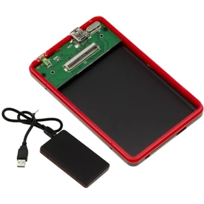 Immagine di KALEA INFORMATIQUE Custodia USB Esterna per Dischi rigidi Toshiba, Samsung, HITACHI a 1,8 40 Fili ZIF. Collegamento USB3 5G, con Nastro