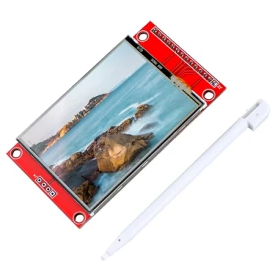 Immagine di LAFVIN 2.4 inch TFT LCD Touch Display Shield Module 320x240 SPI Serial ILI9341 with Pen Compatible Arduino