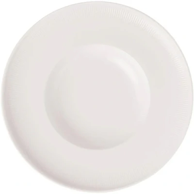 Immagine di Villeroy &amp; Boch Afina piatto fondo in porcellana Premium, per primi, made Germany, lavabile lavastoviglie e utilizzabile nel microonde, impilabile, bianco