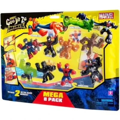 Immagine di Heroes of GOO JIT ZU Marvel Minis S4 8 Pack, Nero