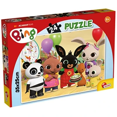 Immagine di Lisciani Giochi Bing Puzzle M Plus 24, Happy Birthday, 99429