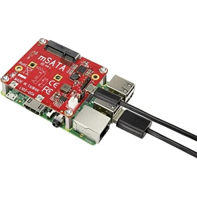 Immagine di Renkforce Shield convertitore USB/mSATA Adatto per (kit di sviluppo): Raspberry Pi