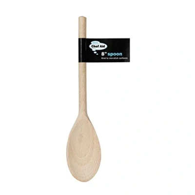 Immagine di Chef Aid Cucchiaio da 30,5 cm, perfetto per cuocere e cucinare in casa, realizzato con un bordo ovale facilità d&#039;uso proveniente foreste ben gestite, antiaderente essenziale cucina