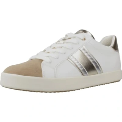 Immagine di Geox D Blomiee F, Scarpe da Ginnastica Donna, Bianco Lt Beige, 38 EU
