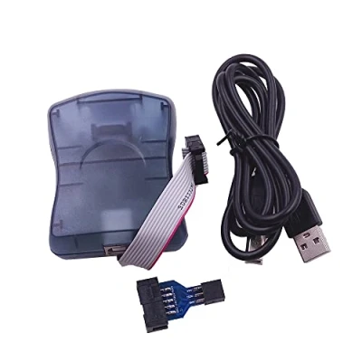 Immagine di Fasizi AVR Programmatore ISP Compatibile con ATMEL AT MK2 MKII USB AVRISP XPII In System Supporta Studio 4/5/6/7