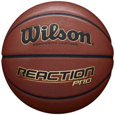 Immagine di Wilson, Pallone da basket, Reaction Pro, Arancione, finta pelle, Misura 6, Uso all&#039;interno e all&#039;esterno, WTB10138XB06
