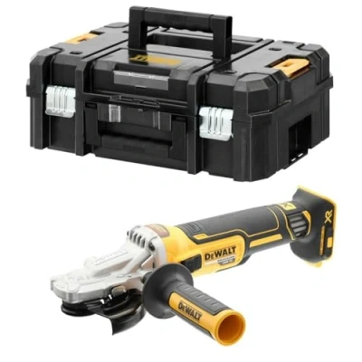 Immagine di DEWALT Smerigliatrice angolare a batteria, 18 V, con 2 batterie Powerstack da 5 Ah
