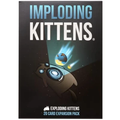 Immagine di Imploding Kittens Expansion Pack by Exploding Card Games for Adults Teens &amp; Kids Fun Family Games, english version