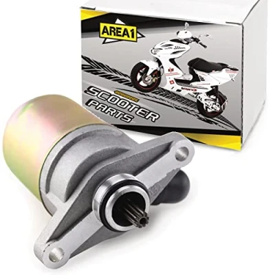 Immagine di Avviatore di avviamento motore elettrico per motori cinesi a 4 tempi 139QMB QMA compatibile con