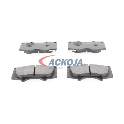 Immagine di ACKOJA A37 0104 Kit pastiglie freno Assale anteriore TOYOTA: Land Cruiser Prado 90, 120, HILUX 3 Pick up, MITSUBISHI: PAJERO 4