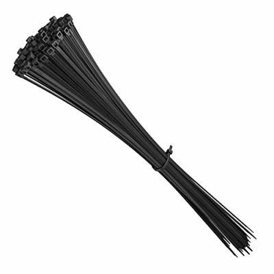 Immagine di intervisio Fascette Plastica per Cablaggio Lunghe 430 mm x 4,8 mm, Fermacavo Grandi Nere Elettricista 430mm Nylon Cavi Stringicavo, Nero, 100 Pezzi