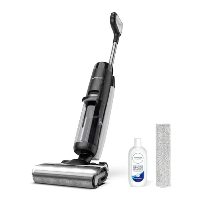 Immagine di Tineco FLOOR ONE S7 Pro/S7 Series Aspirapolvere Cordless per Pavimenti Duri, Pulisce Sempre con Acqua Pulita, Display LED, Lunga Autonomia. Rimuove Macchie Ostinate e Peli di Animali Domestici