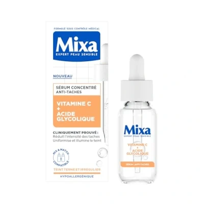 Immagine di Mixa Siero concentrato anti macchia Per le tinture opache Arricchito con vitamina C e acido glicolico 30 ml
