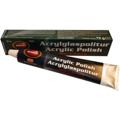 Immagine di Autosol, Modello 01 001260 Lucidante per Vetro Acrilico, Volume: 75 ml