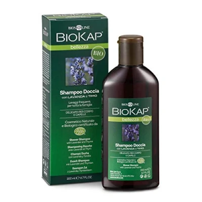 Immagine di Bios Line Biokap Shampoo per Uso Frequente, con Lavanda e Timo, 200 ml