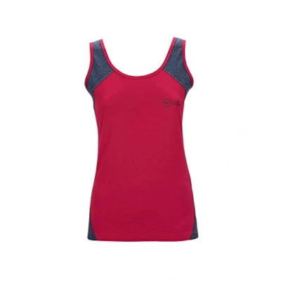 Immagine di Great Escapes Canotta Cotone Elasticizzato Donna PINATUBO, Persian Red XXL