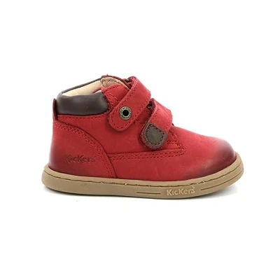 Immagine di KICKERS TACKEASY, Stivaletti Bassi con Lacci Unisex Bambini, Rouge, 18 EU