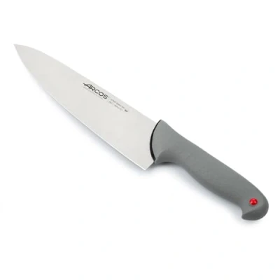 Immagine di Arcos Serie Colour Proof, Coltello da Chef Cucina, Lama Acciaio Inossidabile NITRUM 250 mm, Manico Polipropilene Coperto Elastomer, Colore Nero