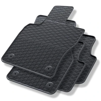 Immagine di Mossa Tappetini auto in gomma compatibili con Audi Q3 II (2018 ) tappeti neri
