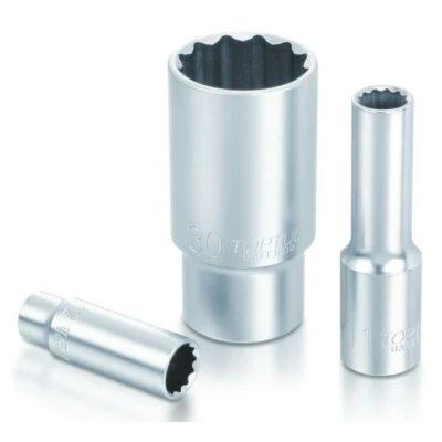 Immagine di Presa a dodici facce 1/2&#039; TOPTUL 13 mm 12 kant lang