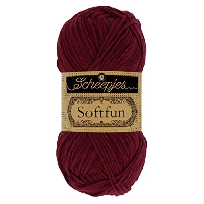 Immagine di Scheepjes Softfun 2637 Mogano Filato 1x50g
