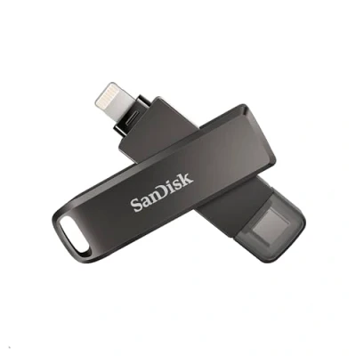 Immagine di SanDisk iXpand® Luxe Chiavetta USB 64 GB Nero SDIX70N 064G GN6NN Apple Lightning, C® 3.1 (Gen 1)