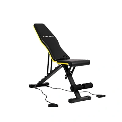 Immagine di TechFit Panca Regolabile per Pesi Allenamento Completo del Corpo, Pieghevole Piatto Inclinazione Declino